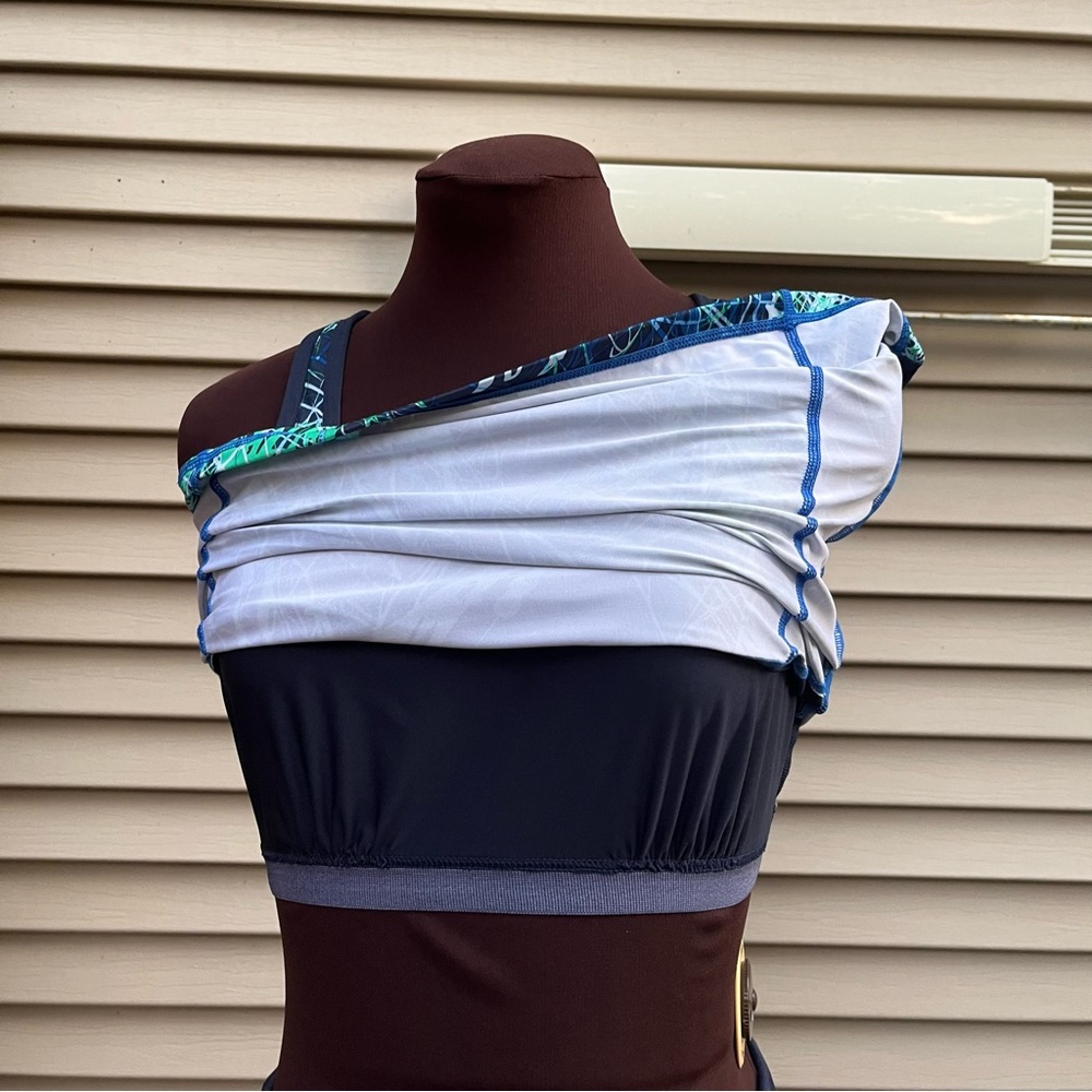 Nordic Track & Pro Spirit workout fitness racerback tank & capri leggings - Picture 7 of 15